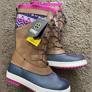 Girls winter snow boots
